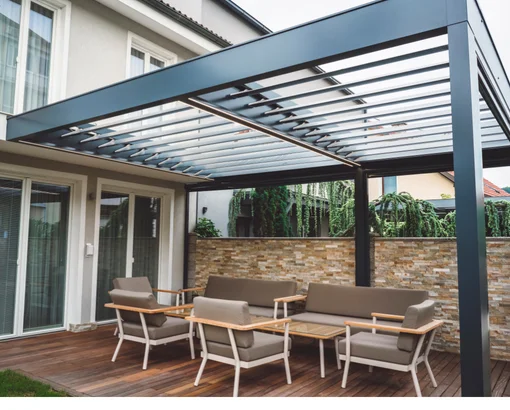 Pérgola bioclimática en Madrid